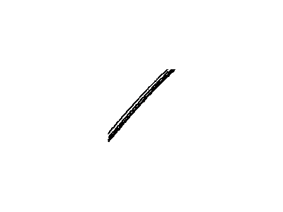 Right Outer Mirror Triangle Trim Toyota Corolla 2006